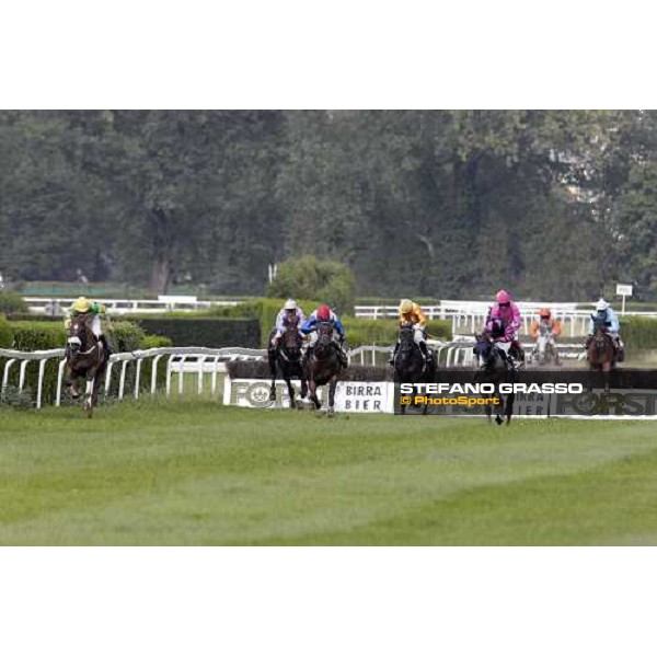 72° Gran Premio Merano Forst James Reveley and Chercheur d\'Or win the 72° Gran Premio Merano Forst Merano, Maia racetrack, 25th sept.2011 ph.Stefano Grasso