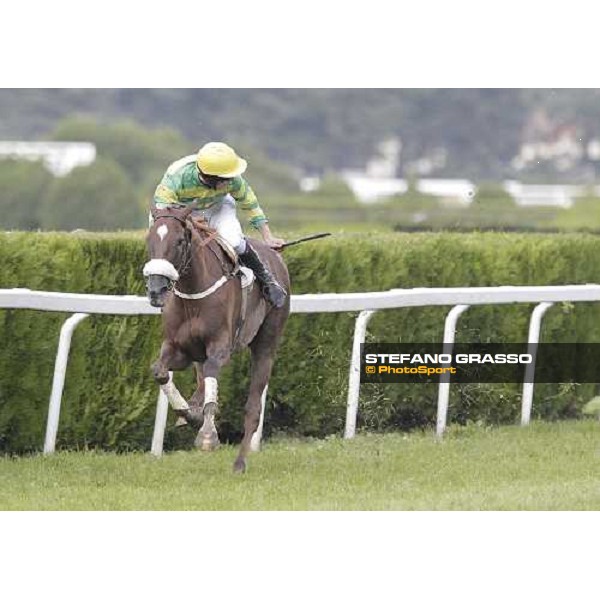 72° Gran Premio Merano Forst James Reveley and Chercheur d\'Or win the 72° Gran Premio Merano Forst Merano, Maia racetrack, 25th sept.2011 ph.Stefano Grasso