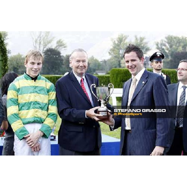 72° Gran Premio Merano Forst - prize giving Robert Fougedoire and James Reveley Merano, Maia racetrack, 25th sept.2011 ph.Stefano Grasso