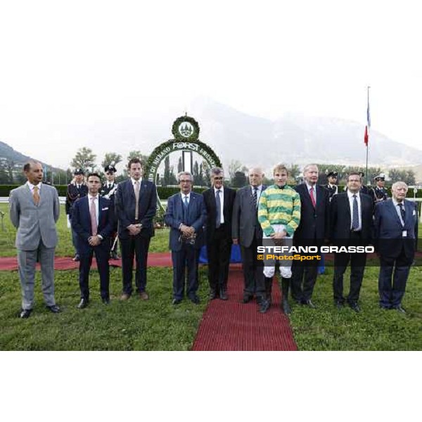 72° Gran Premio Merano Forst - prize giving Robert Fougedoire and James Reveley Merano, Maia racetrack, 25th sept.2011 ph.Stefano Grasso