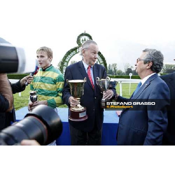 72° Gran Premio Merano Forst - prize giving Robert Fougedoire and James Reveley Merano, Maia racetrack, 25th sept.2011 ph.Stefano Grasso