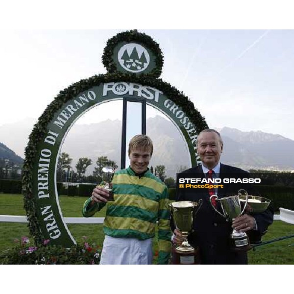 72° Gran Premio Merano Forst - prize giving Robert Fougedoire and James Reveley Merano, Maia racetrack, 25th sept.2011 ph.Stefano Grasso