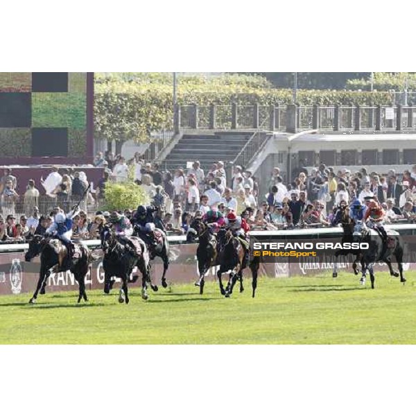 Prix de La Foret - William Buick winner with Dream Ahead and Frankie Dettori with Worthadd - Qatar Prix de la Foret Paris - Longchamp, 2nd oct.2011 ph.Stefano Grasso