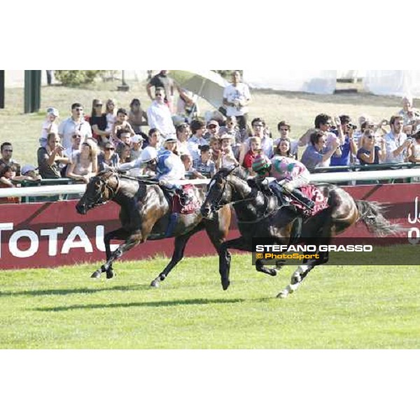 Prix de La Foret - William Buick winner with Dream Ahead and Olivier Peslier on Goldikova - Qatar Prix de la Foret Paris - Longchamp, 2nd oct.2011 ph.Stefano Grasso