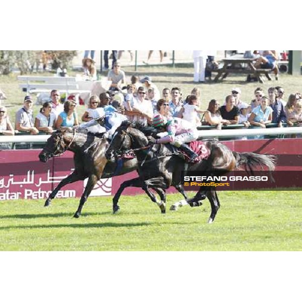 Prix de La Foret - William Buick winner with Dream Ahead and Olivier Peslier on Goldikova - Qatar Prix de la Foret Paris - Longchamp, 2nd oct.2011 ph.Stefano Grasso