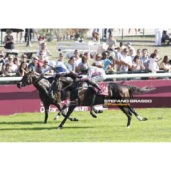 Prix de La Foret - William Buick winner with Dream Ahead and Olivier Peslier on Goldikova - Qatar Prix de la Foret Paris - Longchamp, 2nd oct.2011 ph.Stefano Grasso