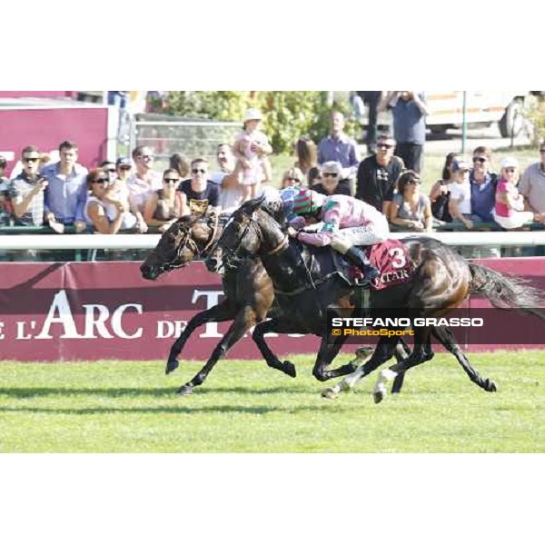 Prix de La Foret - William Buick winner with Dream Ahead and Olivier Peslier on Goldikova - Qatar Prix de la Foret Paris - Longchamp, 2nd oct.2011 ph.Stefano Grasso