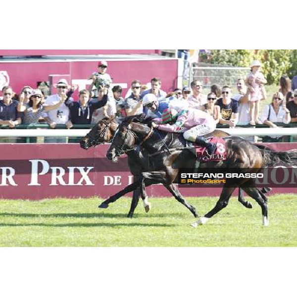 Prix de La Foret - William Buick winner with Dream Ahead and Olivier Peslier on Goldikova - Qatar Prix de la Foret Paris - Longchamp, 2nd oct.2011 ph.Stefano Grasso