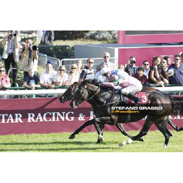 Prix de La Foret - William Buick winner with Dream Ahead and Olivier Peslier on Goldikova - Qatar Prix de la Foret Paris - Longchamp, 2nd oct.2011 ph.Stefano Grasso