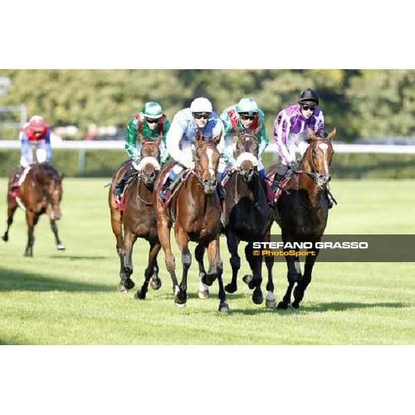 Andrasch Starke on Danedream wins the Qatar Prix de L\'Arc de Triomphe Paris-Longchamp racetrack, 2nd oct. 2011 ph.Stefano Grasso