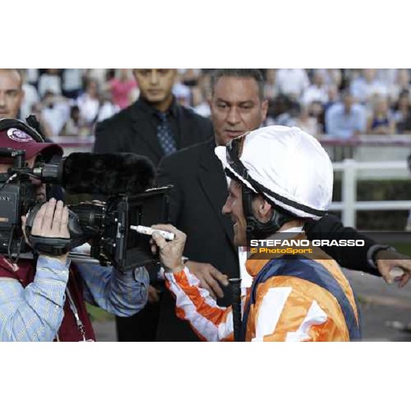 Andrasch Starke on Danedream wins the Qatar Prix de L\'Arc de Triomphe Paris-Longchamp racetrack, 2nd oct. 2011 ph.Stefano Grasso