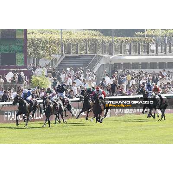 Prix de La Foret - William Buick winner with Dream Ahead and Frankie Dettori with Worthadd - Qatar Prix de la Foret Paris - Longchamp, 2nd oct.2011 ph.Stefano Grasso