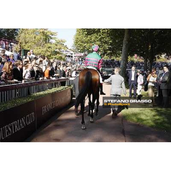 Frankie Dettori - Worthadd - Paolo Paciello - Qatar Prix de la Foret Paris - Longchamp, 2nd oct.2011 ph.Stefano Grasso