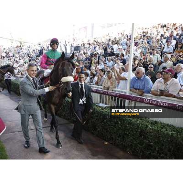 Frankie Dettori - Worthadd - Paolo Paciello - Qatar Prix de la Foret Paris - Longchamp, 2nd oct.2011 ph.Stefano Grasso