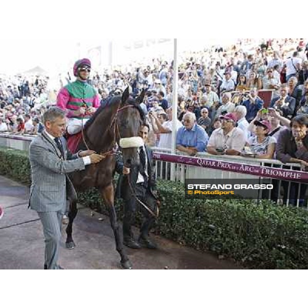Frankie Dettori - Worthadd - Paolo Paciello - Qatar Prix de la Foret Paris - Longchamp, 2nd oct.2011 ph.Stefano Grasso