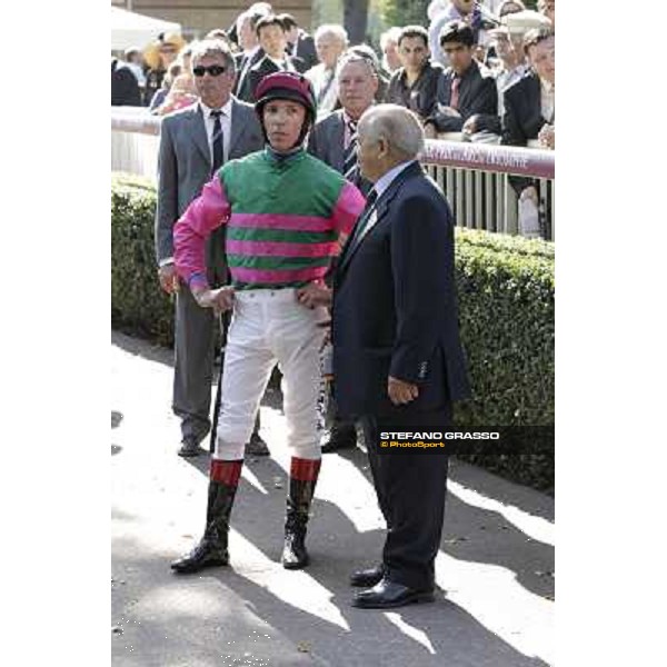 Frankie Dettori and Vittorio Caruso - Qatar Prix de la Foret Paris - Longchamp, 2nd oct.2011 ph.Stefano Grasso