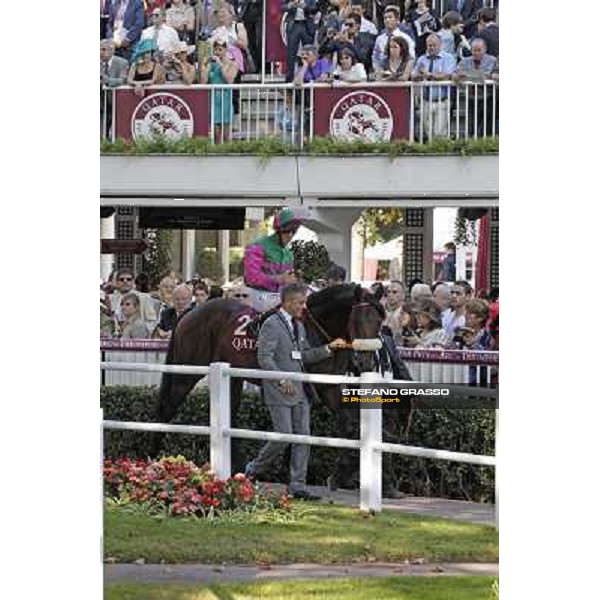 Frankie Dettori - Worthadd - Paolo Paciello - Qatar Prix de la Foret Paris - Longchamp, 2nd oct.2011 ph.Stefano Grasso