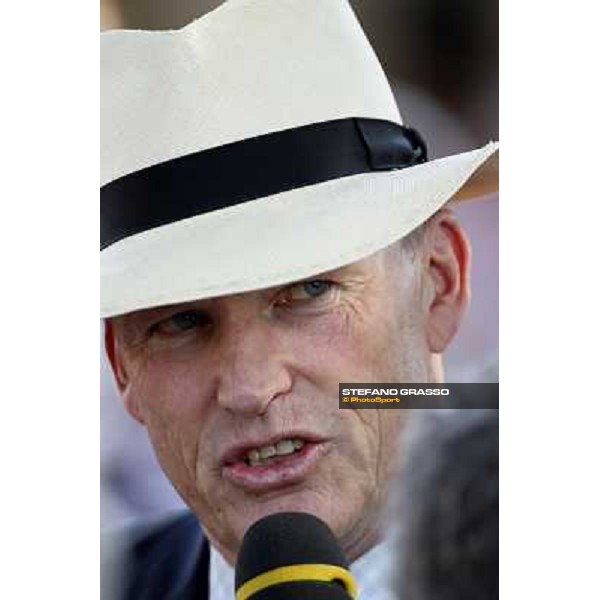 John Gosden winner of the Prix Marcel Boussac Paris, 2nd oct.2011 ph.Stefano Grasso