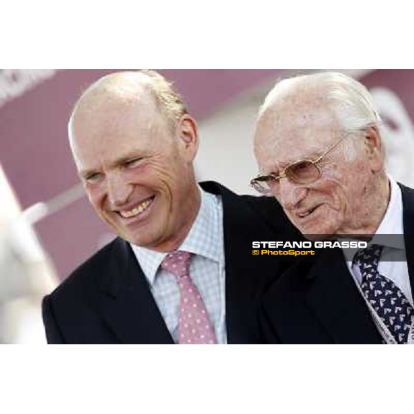 John Gosden winner of the Prix Marcel Boussac Paris, 2nd oct.2011 ph.Stefano Grasso