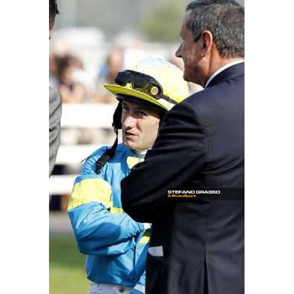 Luciano Salice and Mirco Demuro Milano - San Siro racetrack, 24th sept.2011 ph.Stefano Grasso