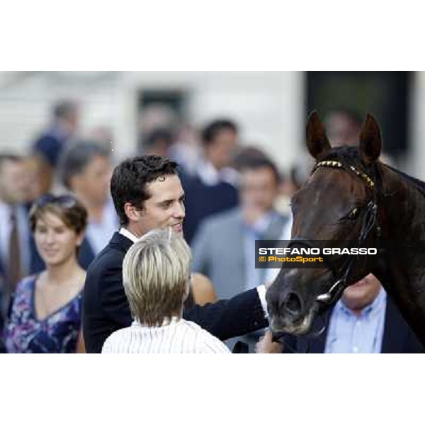 Matteo Cumani and Khor Sheed Milano - San Siro racetrack, 24th sept.2011 ph.Stefano Grasso