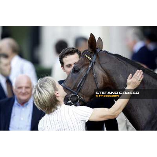 Matteo Cumani and Khor Sheed Milano - San Siro racetrack, 24th sept.2011 ph.Stefano Grasso