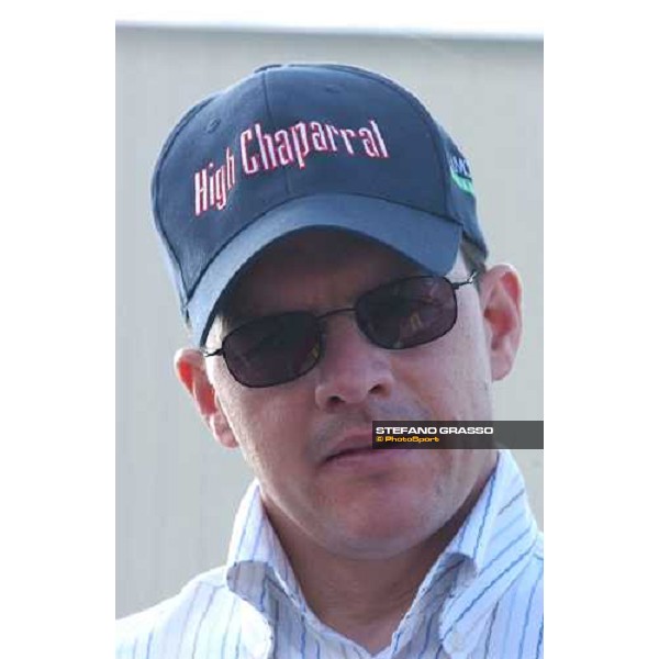trainer A.P. O.Brien at Lone Star Park Dallas, 28th october 2004 ph. Stefano Grasso