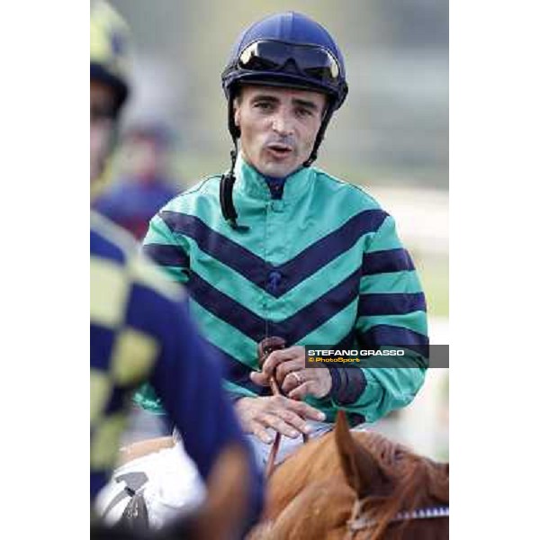 Dario Vargiu returns home on Choisir Shadow after winning the Premio Eupili Milano - San Siro racetrack, 24th sept.2011 ph.Stefano Grasso