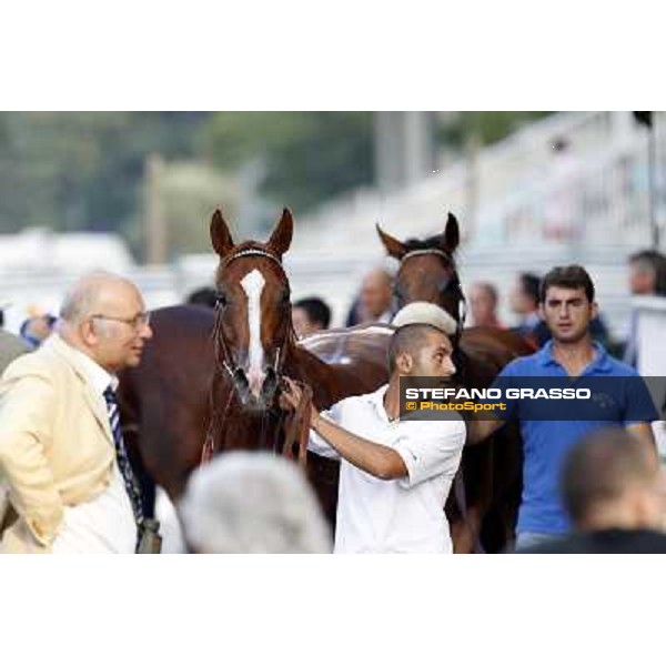 Choisir Shadow after winning the Premio Eupili Milano - San Siro racetrack, 24th sept.2011 ph.Stefano Grasso