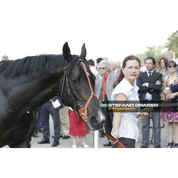 Dick Turpin after winning the Premio Vittorio di Capua Milano - San Siro racetrack, 24th sept.2011 ph.Stefano Grasso