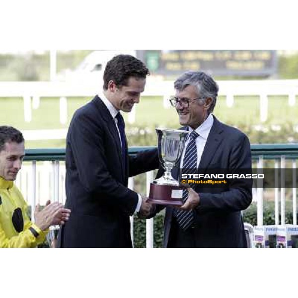 prize giving ceremony of Premio Sergio Cumani Milano - San Siro racetrack, 24th sept.2011 ph.Stefano Grasso