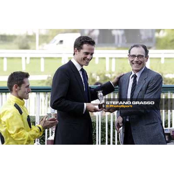 prize giving ceremony of Premio Sergio Cumani Milano - San Siro racetrack, 24th sept.2011 ph.Stefano Grasso