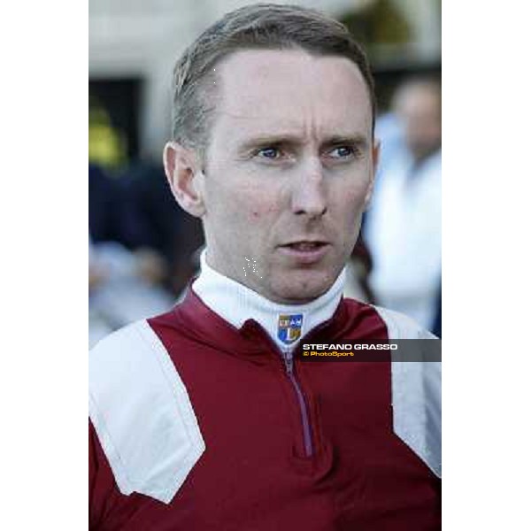Martin Dwyer after winning the Gran Criterium Milano - San Siro racetrack, 9th oct. 2011 ph.Stefano Grasso
