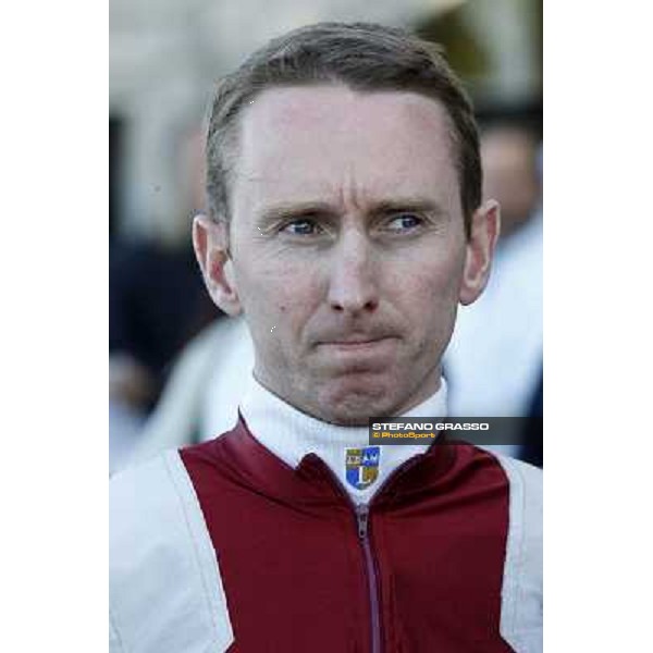 Martin Dwyer after winning the Gran Criterium Milano - San Siro racetrack, 9th oct. 2011 ph.Stefano Grasso