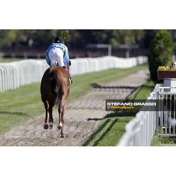 Going to the start Milano - San Siro racetrack, 9th oct. 2011 ph.Stefano Grasso