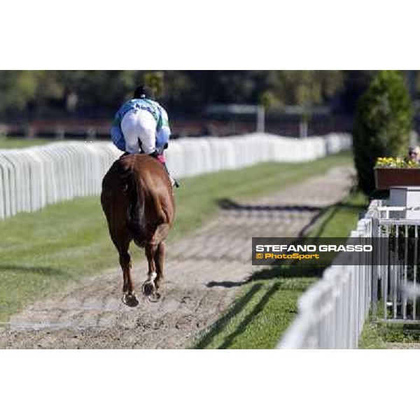 Going to the start Milano - San Siro racetrack, 9th oct. 2011 ph.Stefano Grasso