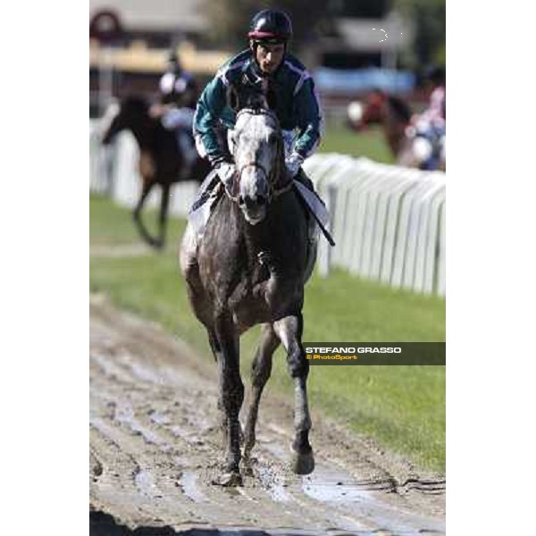 Salvatore Sulas on Questi Amori Milano - San Siro racetrack, 9th oct. 2011 ph.Stefano Grasso