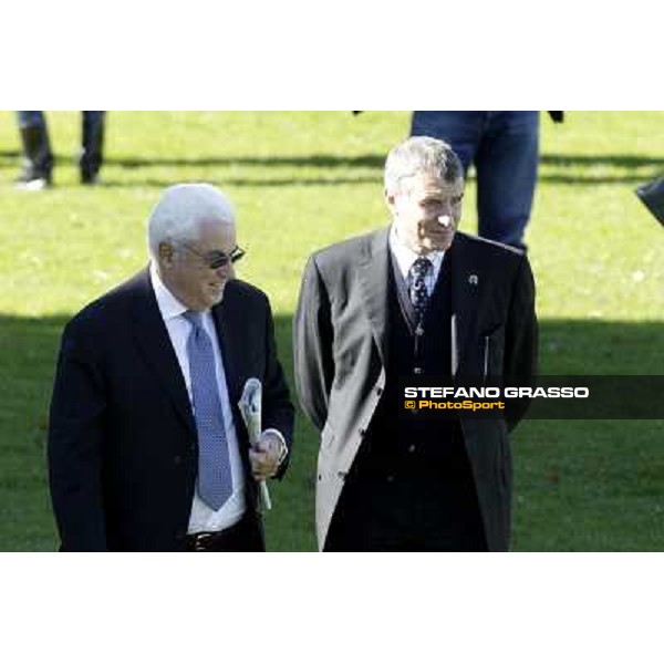 Guido Bezzera and Paolo Favero Milano - San Siro racetrack, 9th oct. 2011 ph.Stefano Grasso