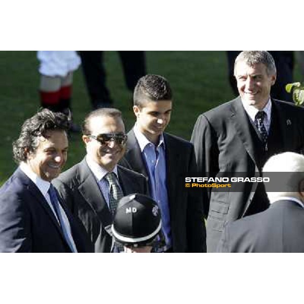 Bruno Grizzetti and Paolo Favero Milano - San Siro racetrack, 9th oct. 2011 ph.Stefano Grasso
