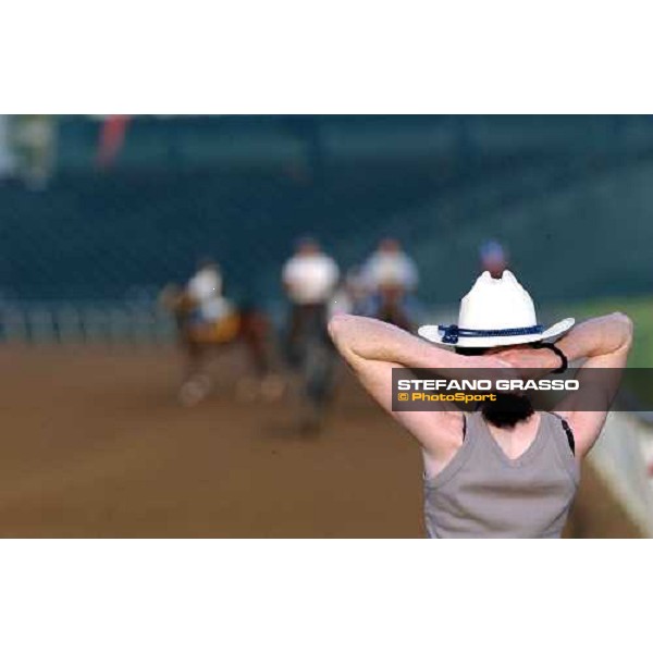 morning works at Lone Star Park Dallas, 28th october 2004 ph. Stefano Grasso