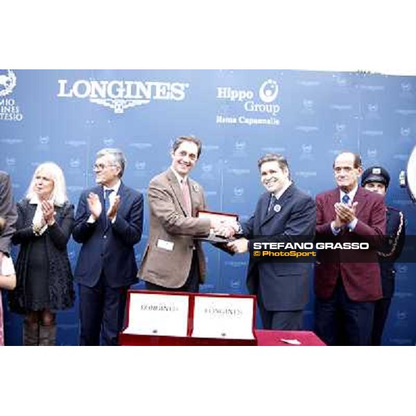 Prize giving ceremony of the Premio Lydia Tesio Longines Rome, 23rd oct. 2011 ph.Stefano Grasso