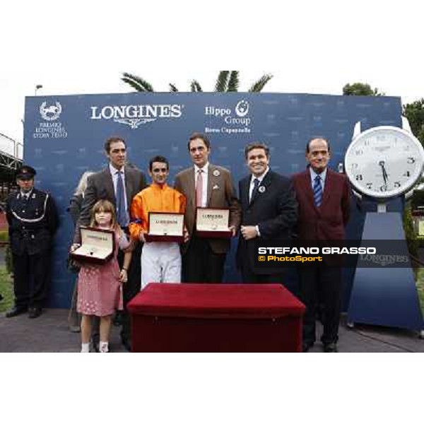 Prize giving ceremony of the Premio Lydia Tesio Longines Rome, 23rd oct. 2011 ph.Stefano Grasso