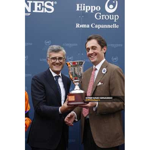 Prize giving ceremony of the Premio Lydia Tesio Longines - Francesco Ruffo and Riccardo Cantoni Rome, 23rd oct. 2011 ph.Stefano Grasso