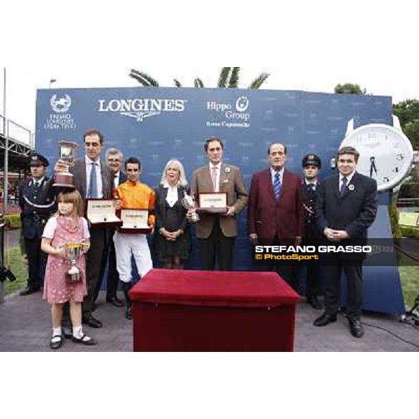 Prize giving ceremony of the Premio Lydia Tesio Longines Rome, 23rd oct. 2011 ph.Stefano Grasso