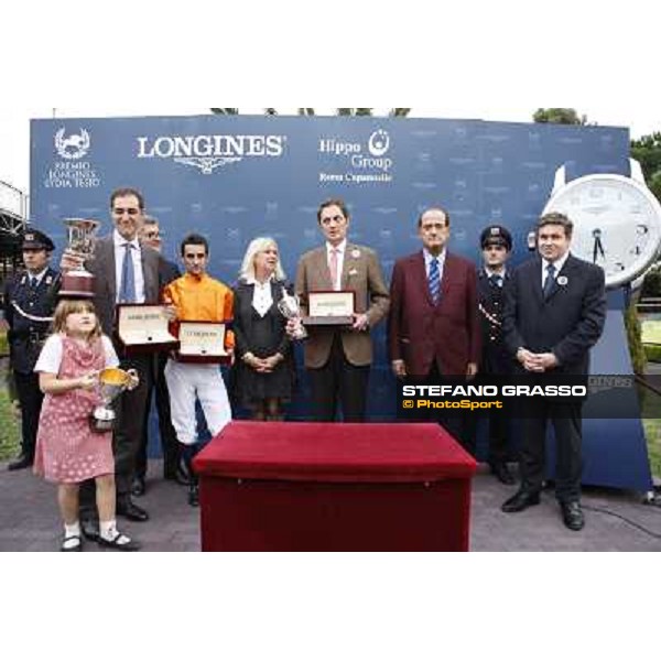 Prize giving ceremony of the Premio Lydia Tesio Longines Rome, 23rd oct. 2011 ph.Stefano Grasso