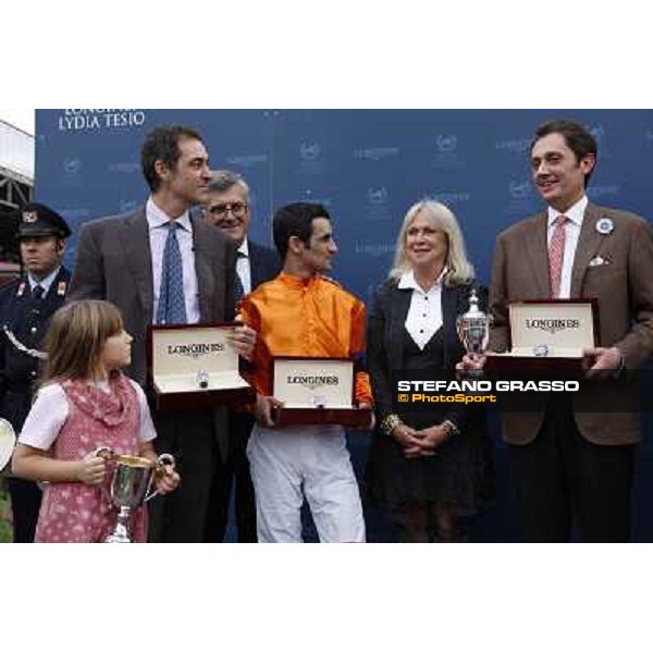 Prize giving ceremony of the Premio Lydia Tesio Longines Rome, 23rd oct. 2011 ph.Stefano Grasso