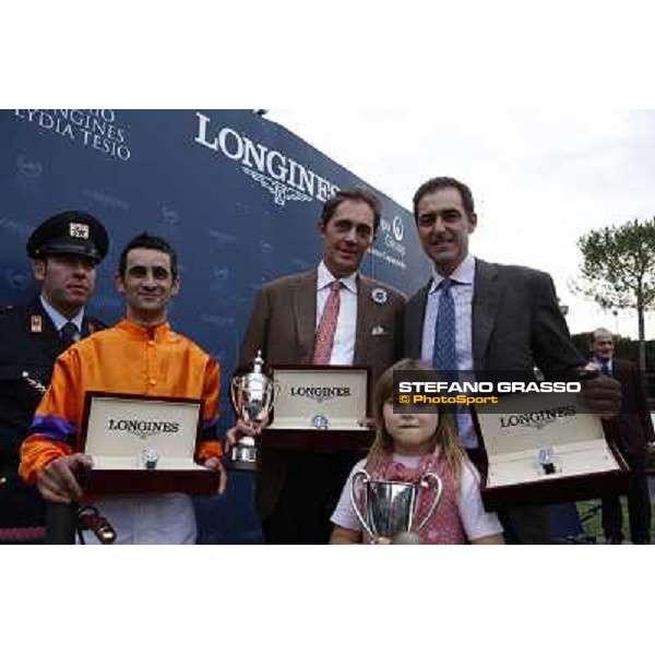 Prize giving ceremony of the Premio Lydia Tesio Longines Rome, 23rd oct. 2011 ph.Stefano Grasso