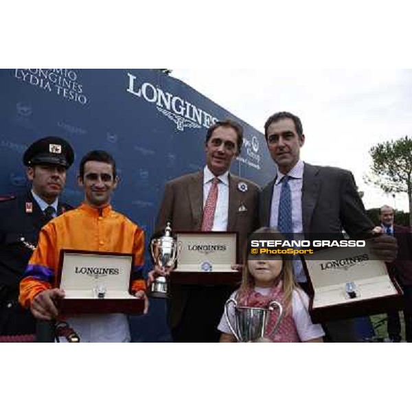 Prize giving ceremony of the Premio Lydia Tesio Longines Rome, 23rd oct. 2011 ph.Stefano Grasso