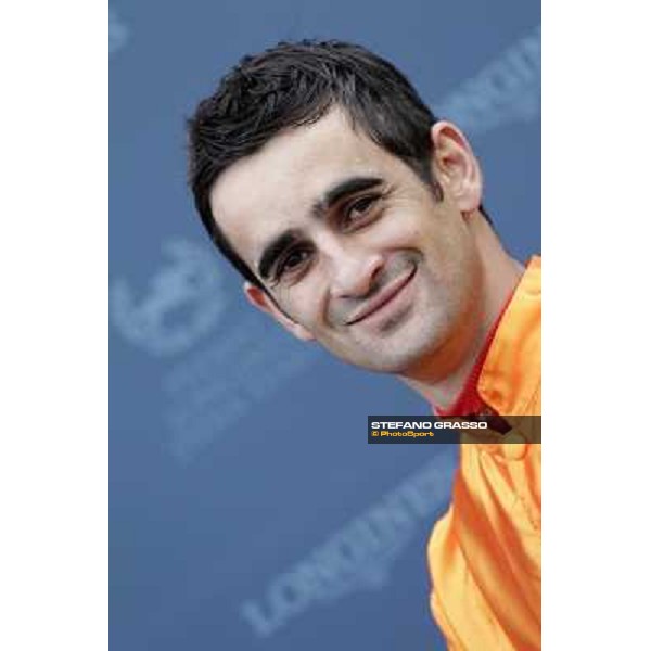 a portrait for Fabio Branca winner of the Premio Lydia Tesio Longines Rome, 23rd oct. 2011 ph.Stefano Grasso
