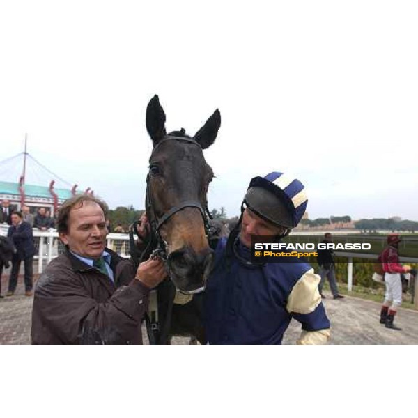 Peter Gehm and Cardenas 54° Gran Corsa Siepi Roma -Capannelle february 15 2004 ph. Stefano Grasso